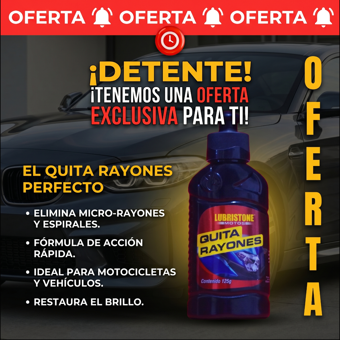 Quita Rayones Superficiales Lubristone