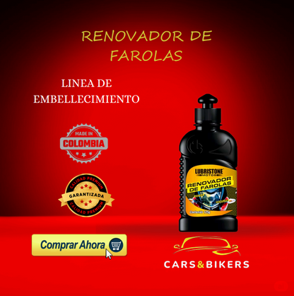 CERA HIGH POLISH MAS RENOVADOR DE FAROLAS Y CREMA PROTECTORA
